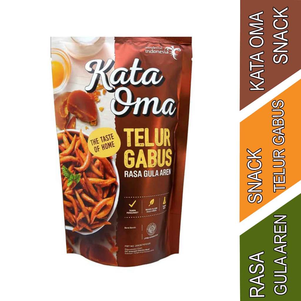 

Rasa Gula Aren - Kata Oma Telur Gabus- Telur Gabus 50g