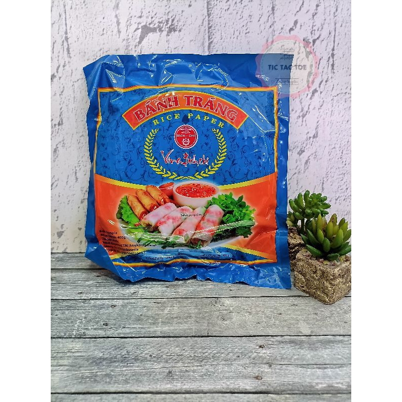 

BanhTrang Rice Paper 22cm / Kulit Lumpia isi kurleb 40 lbr