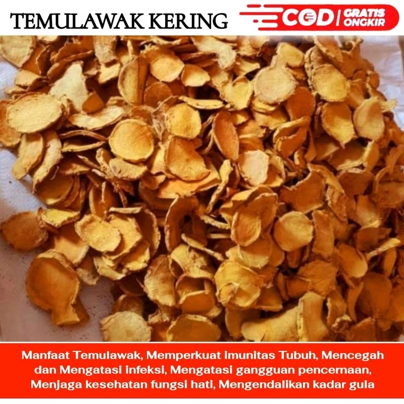 

TEMULAWAK KERING 500 GRAM