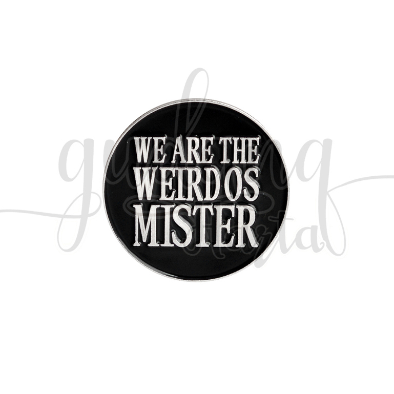 Pin Weirdos Mister Bros Tas Hijab Motif Kata Simple GH 208712