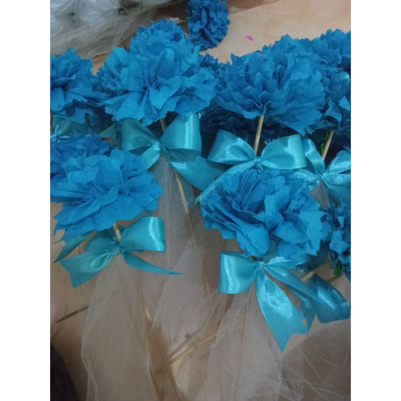 Bunga telur pompom 1 pcs