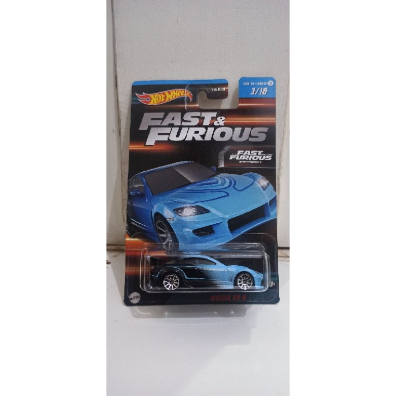 Hotwheels Mazda RX 8 Fast and Furious