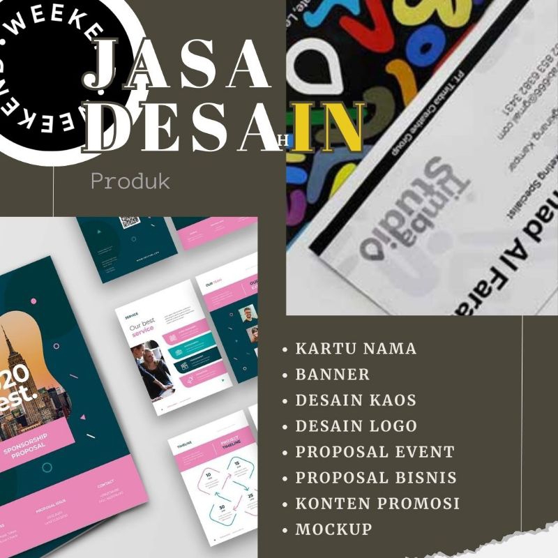 Jasa Desain Banner - Jasa Desain Kartu Nama - Jasa Desain CV ATS - Jasa Desain kaos - DLL