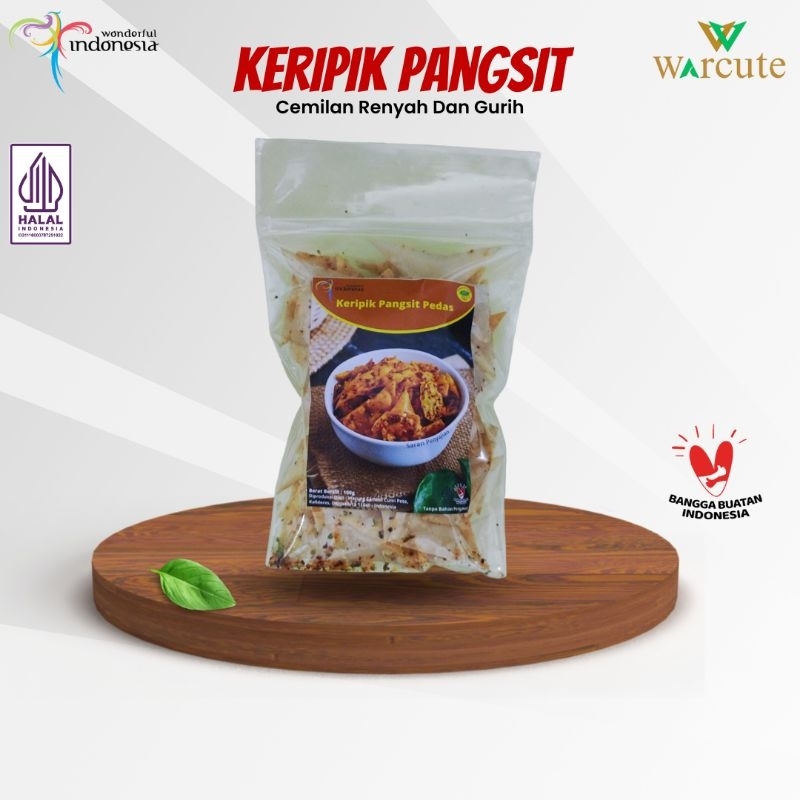 

Keripik Pangsit Rasa Pedas I Keripik Pedas Warcute I Kripik Pangsit