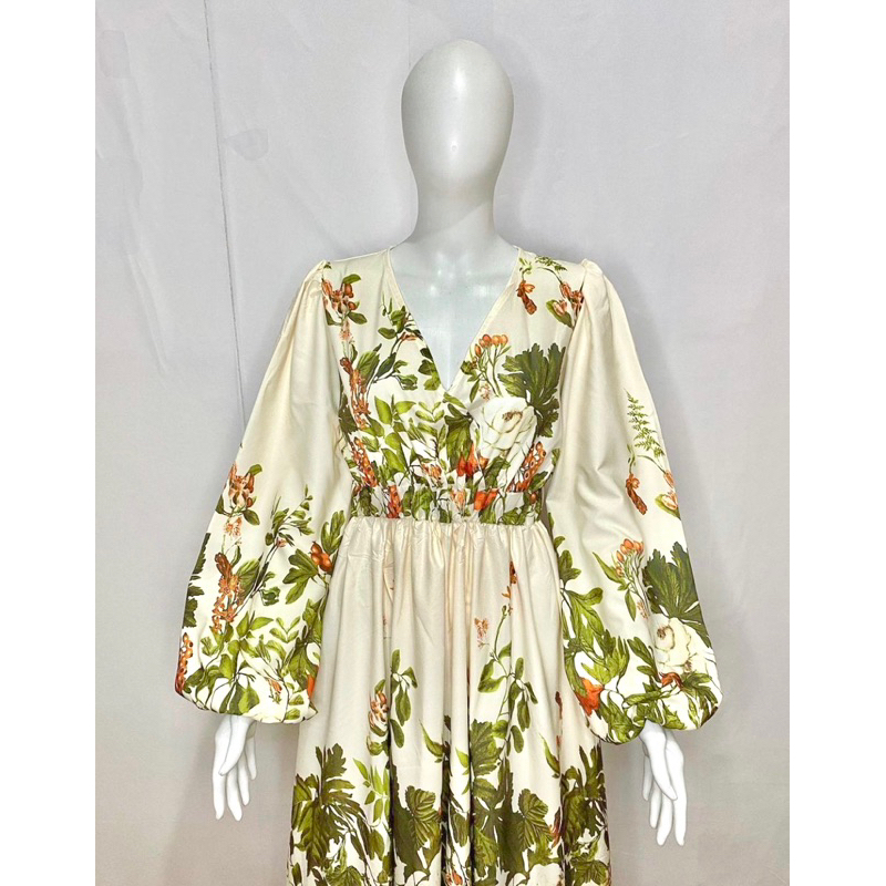 GB- Dress maxi bw army