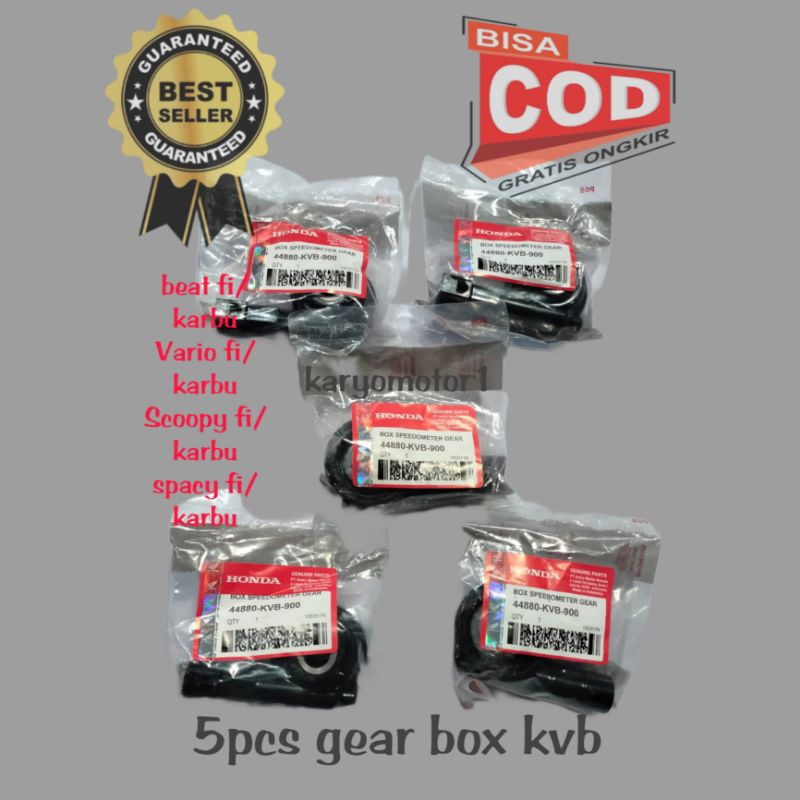 5Pcs Gear Box KVB Gear Box Beat fi/ Vario fi/ Scoopy fi/ Spacy Fi/ Vario 125