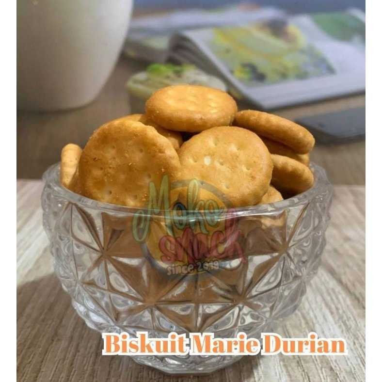 

Snack Kiloan Biskuit Marie Durian 250 gr