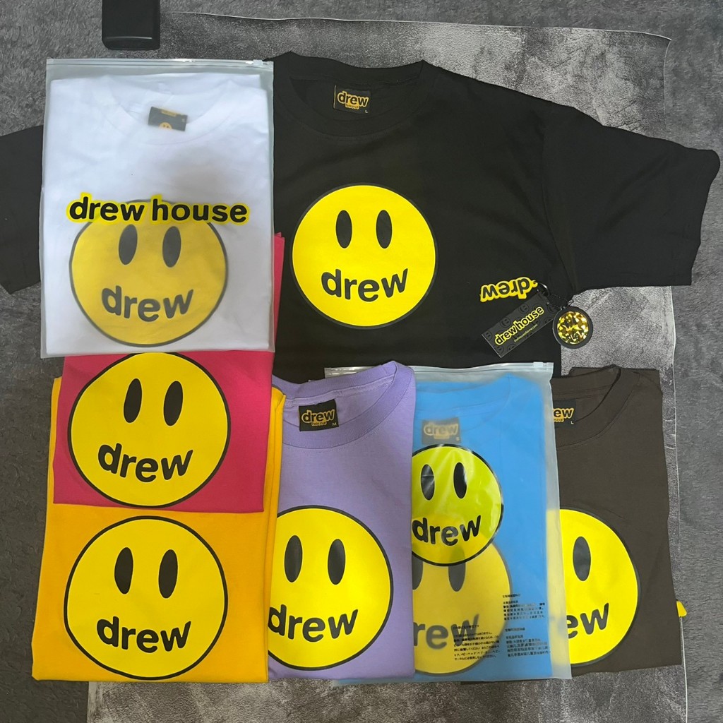 Kaos Drew House Mascot Oversize 20s Size Import Pria Wanita