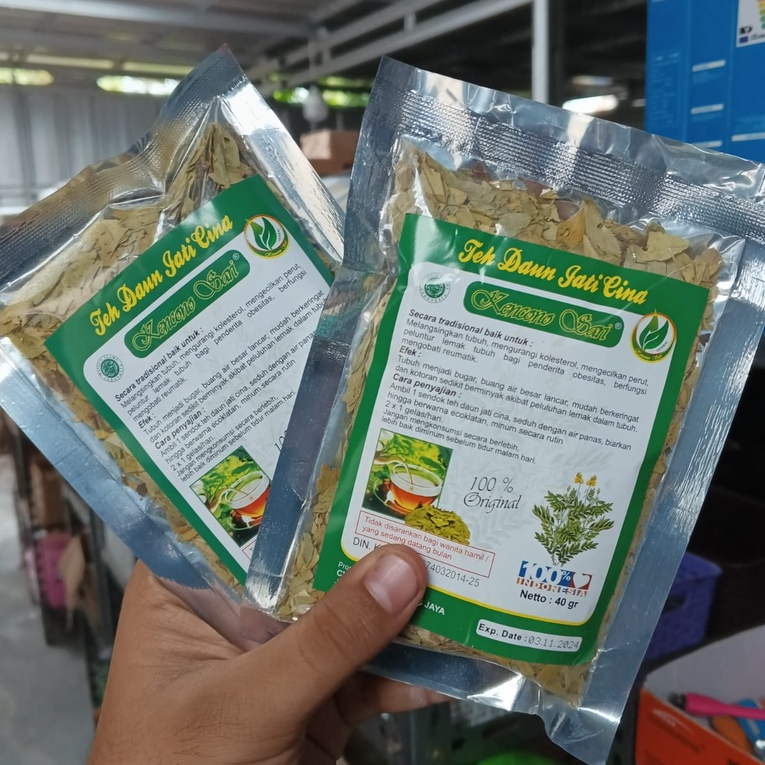 

[GB] Teh Daun Jati Cina KENCONO SARI Curah Serbuk Original 100% Pelangsing INV