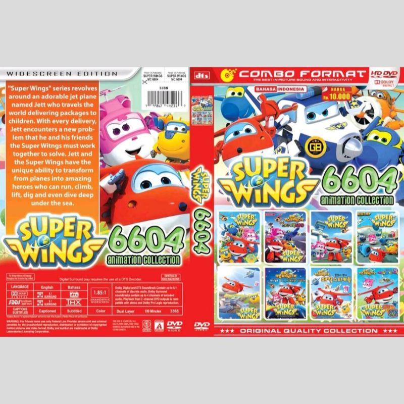 KASET KOLEKSI KARTUN ANAK ANAK SUPER WINGS