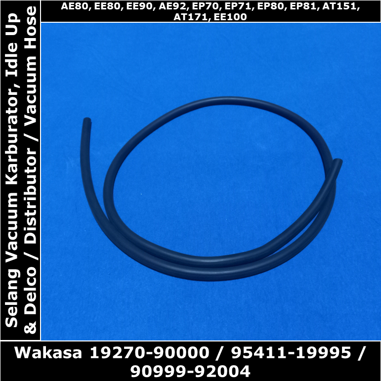Selang Vakum Karburator & Idle Up Delco / Distributor / Vacuum Hose Toyota Great Corolla 1300 cc 2E 