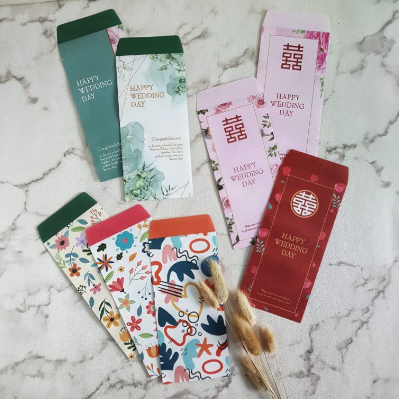 

10 pcs amplop kondangan/angpao wedding/amplop wedding/amplop kondangan panjang