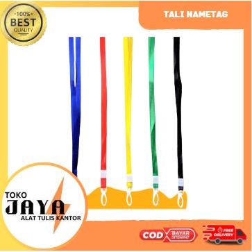 

(100 pcs) Gantungan ID Card Tali Nametag Tali Ujian Sekolah Tali Lanyard Seminar Panitia Acara Toko Jaya ATK Murah & Lengkap
