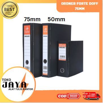 

Forte Ordner Enduro Hitam Doff F4 75mm & 50mm Perlengkapan Kantor Toko Jaya ATM Murah & Lengkap