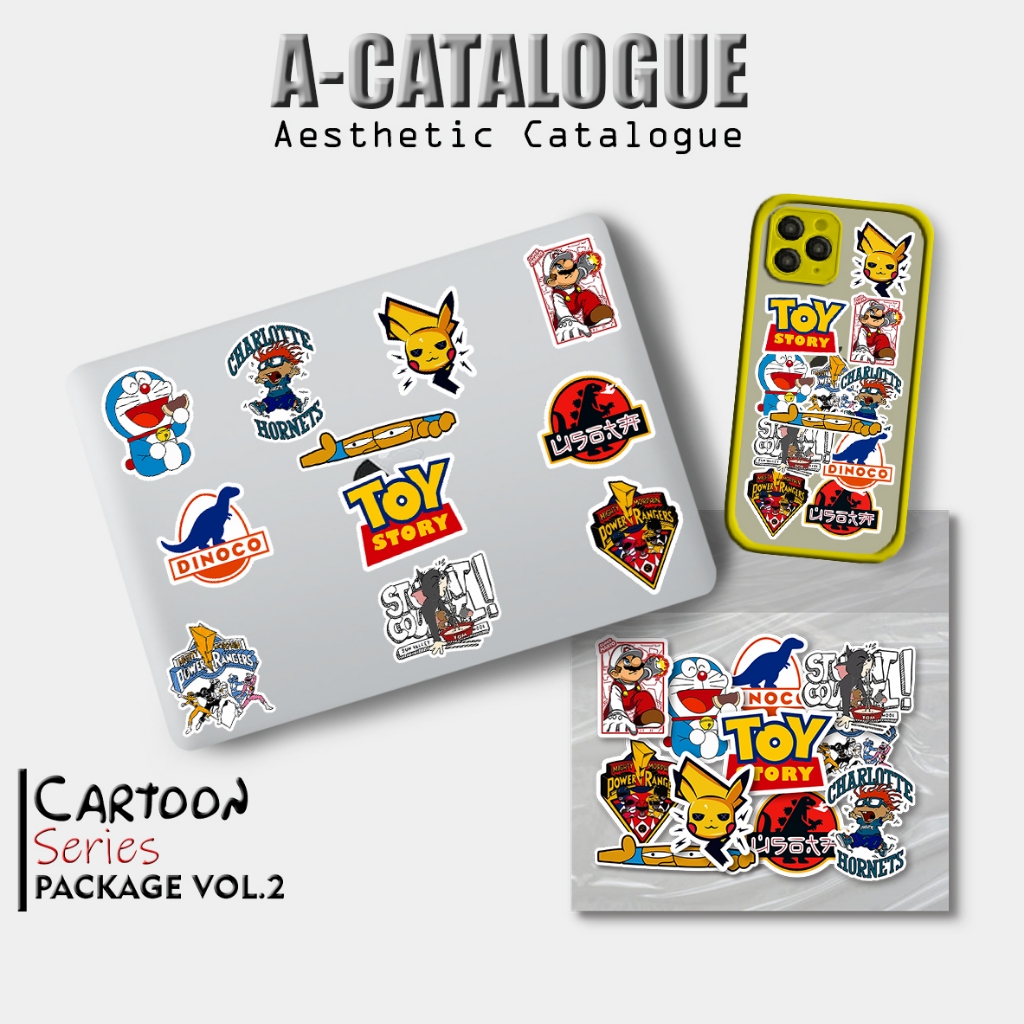 

Sticker Aesthetic Catalogue Waterprooft Compilation Hypebeast Whatever Icon Logo || CARTOON VOL.2