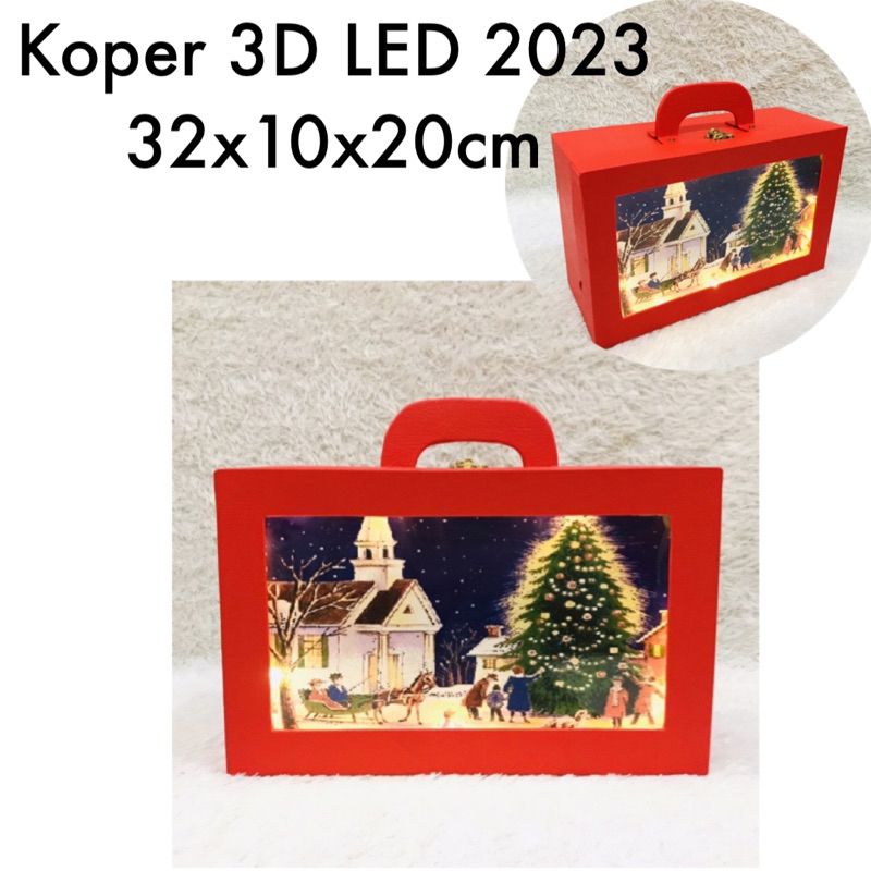 

Koper 3D LED / Box Natal / Hamper Natal 2023