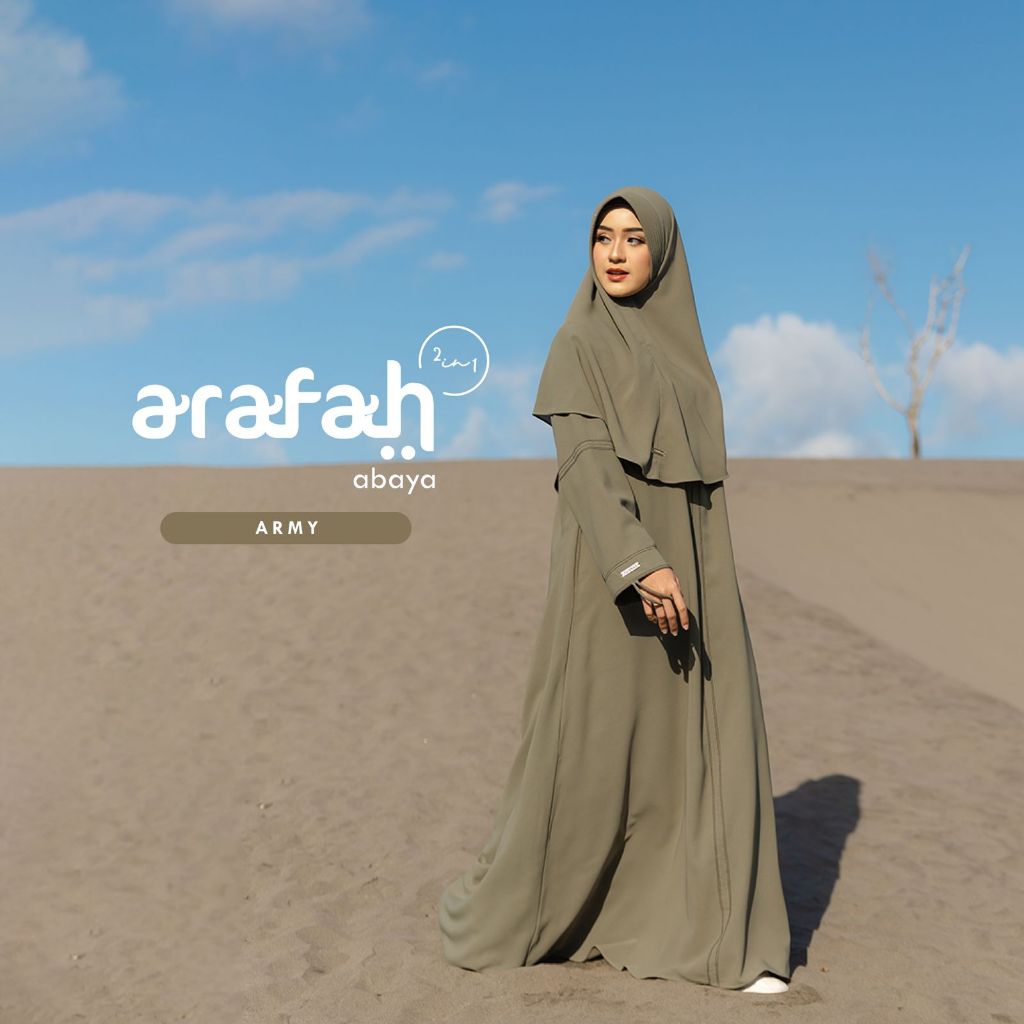 Dress Muslimah / Dress Muslim / Dress Hijab / Dress Arafah