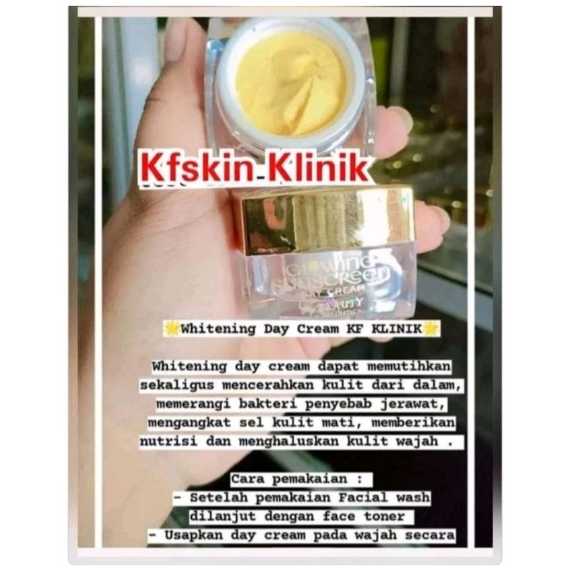 DAY CREAM KF SKIN KLINIK TAHAP 1