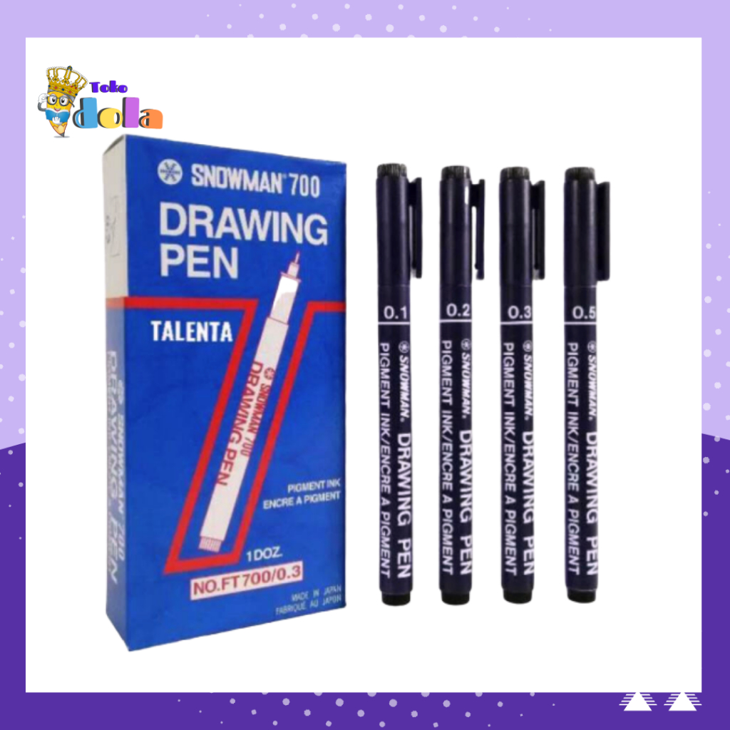 

Drawing Pen SNOWMAN FT 700 / SNOWMAN Drawing pen 005 - 0.8