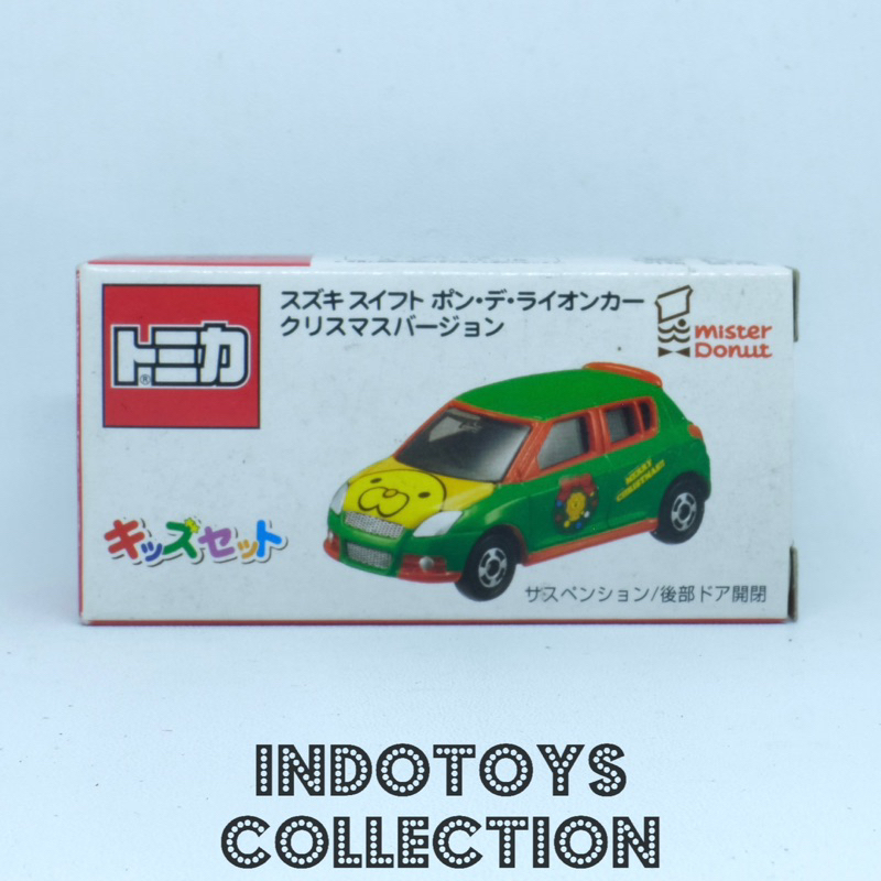 Tomica Mister Donut ~ Suzuki Swift Green