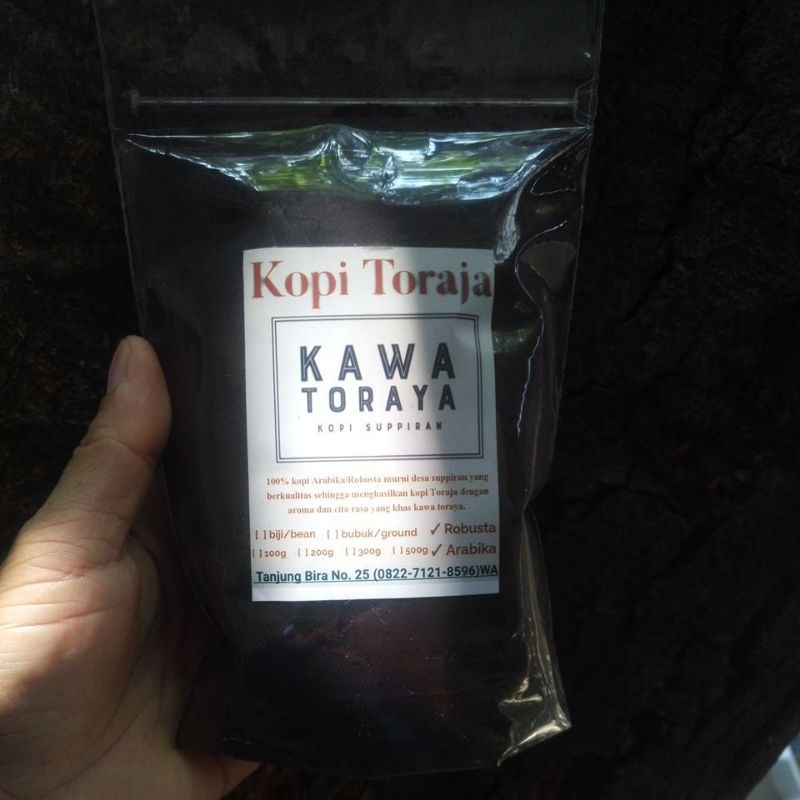 

Kopi Toraja Robusta Suppiran - Kawa Toraya