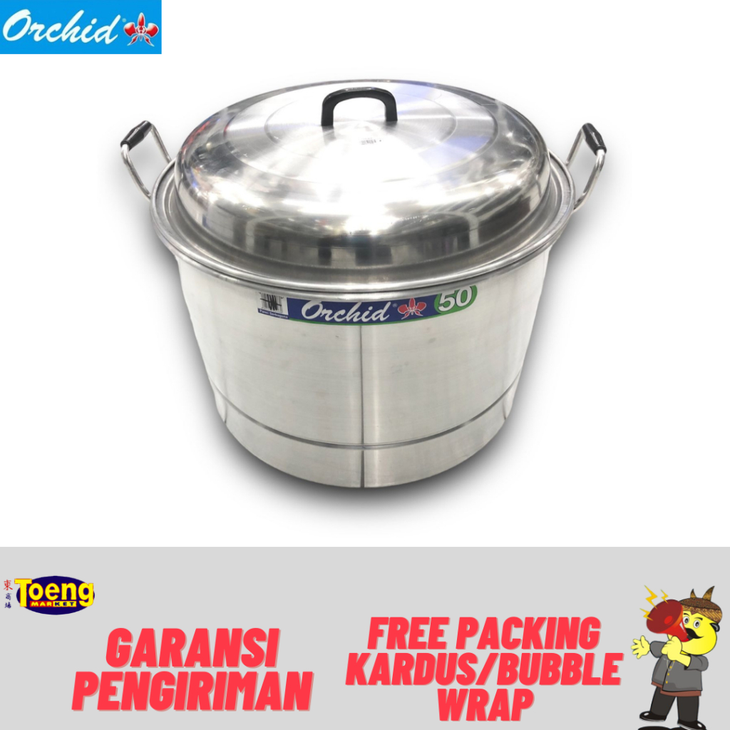 PANCI SERBAGUNA 50cm BG / PANCI DANDANG JUMBO ALUMINIUM