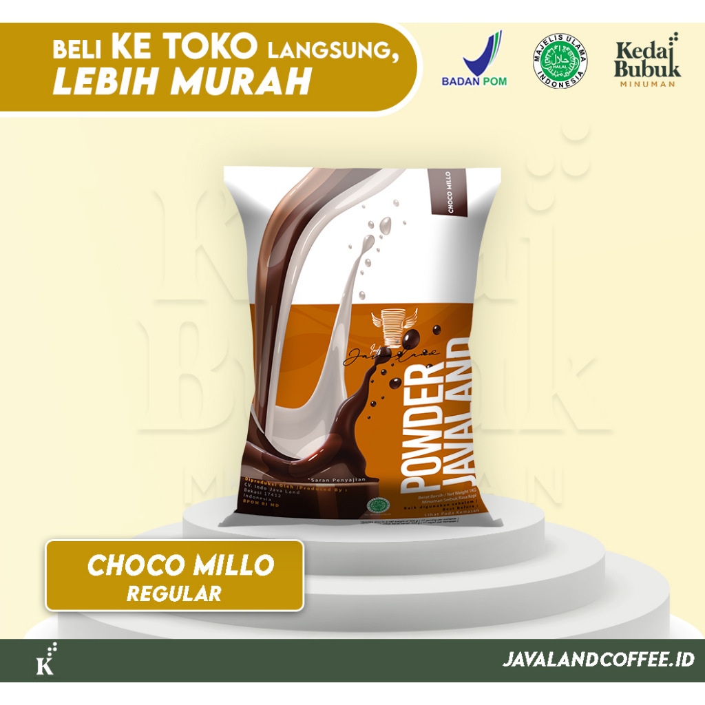 

Javaland Bubuk Minuman Rasa Choco Sport / Millo 1Kg - Regular Plain