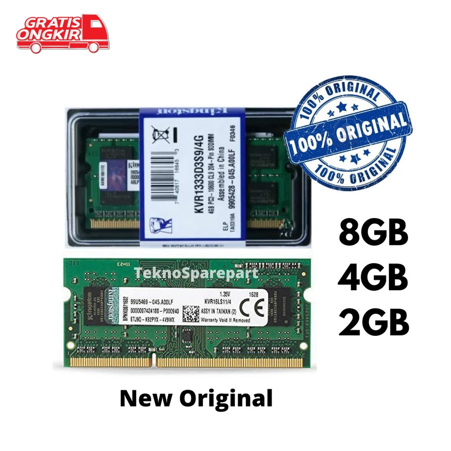 RAM 8GB 4GB 2GB Laptop Asus X453M X453MA X453S X453SA New Original