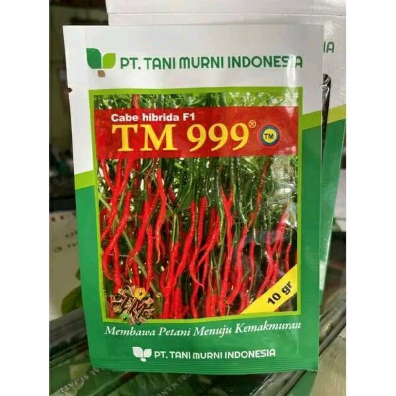 Benih Bibit Cabe Keriting TM 999 F1