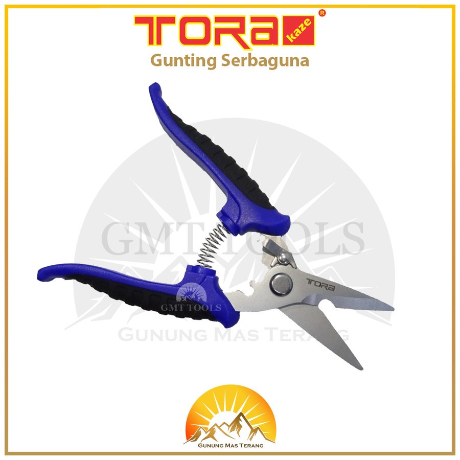 

Tora Gunting Elektronik Serbaguna Snip Gunting Seng 10" Baja Ringan