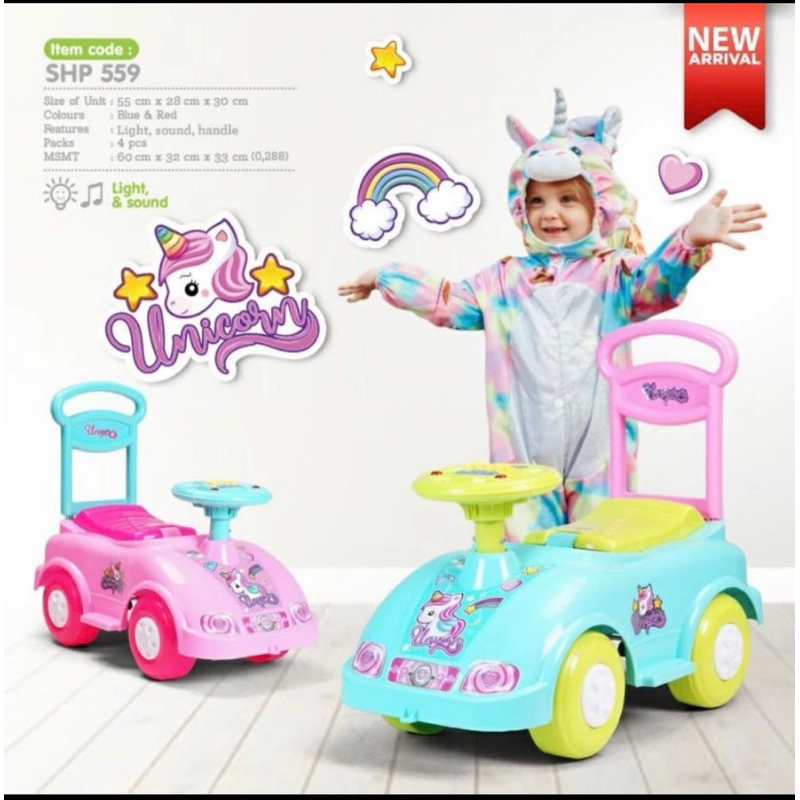 Mainan Mobilan Tolocar SHP Toys BTL 559 Musik