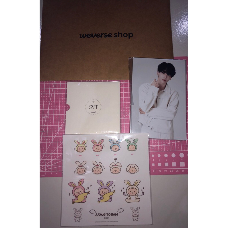 Jjong Toram Merch Seventeen