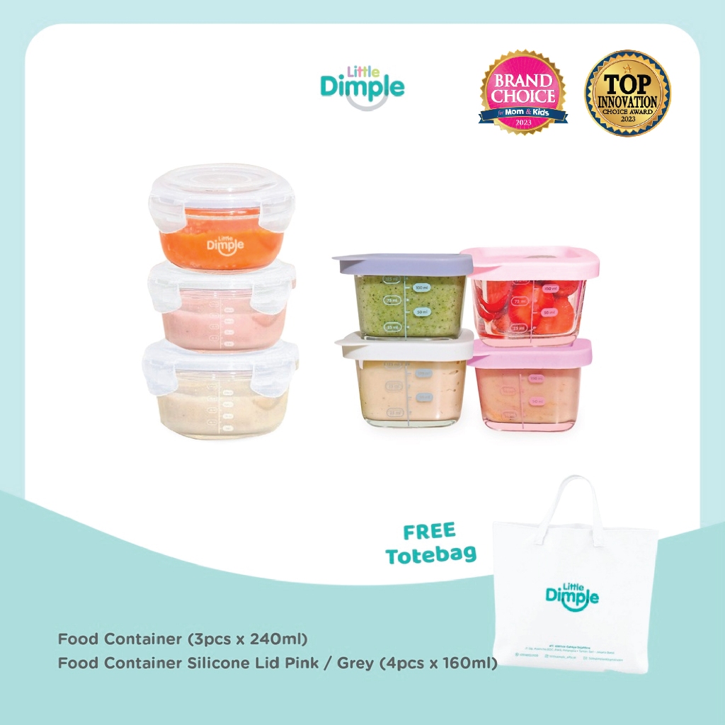 Little Dimple Mpasi 2 - Baby Food Container - Wadah Mpasi