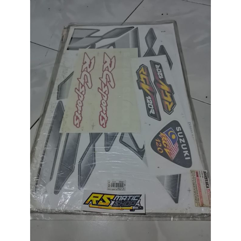 STRIPING STIKER LAMINASI SUZUKI RG SPORT
