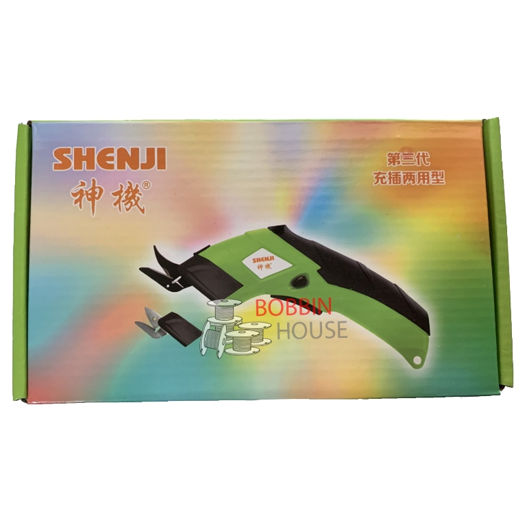 

SHEN JI Gunting Kain Elektrik Gunting Listrik Portable Electric Scissors SHENJI