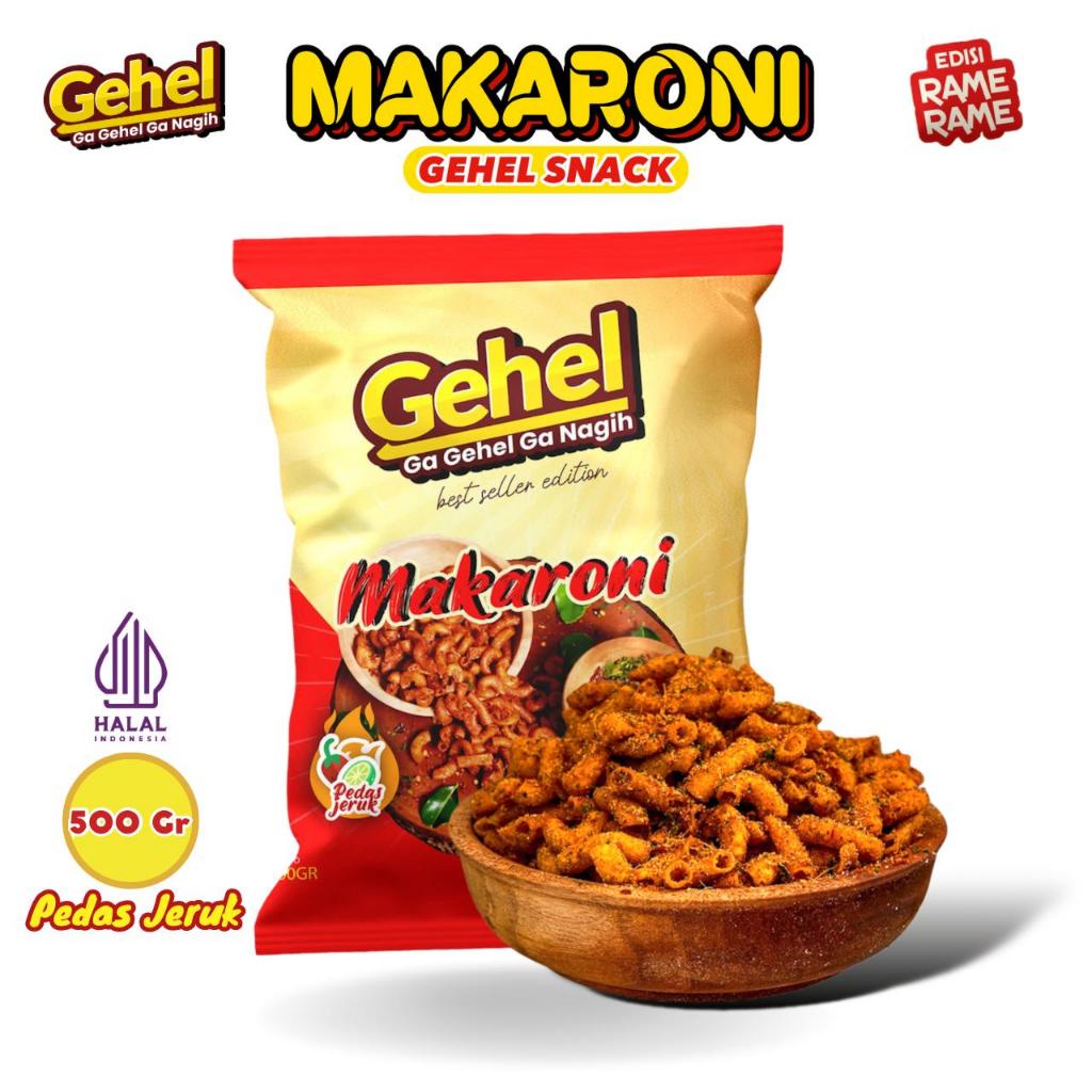 

Gehel Makaroni 500gr - Makanan Ringan