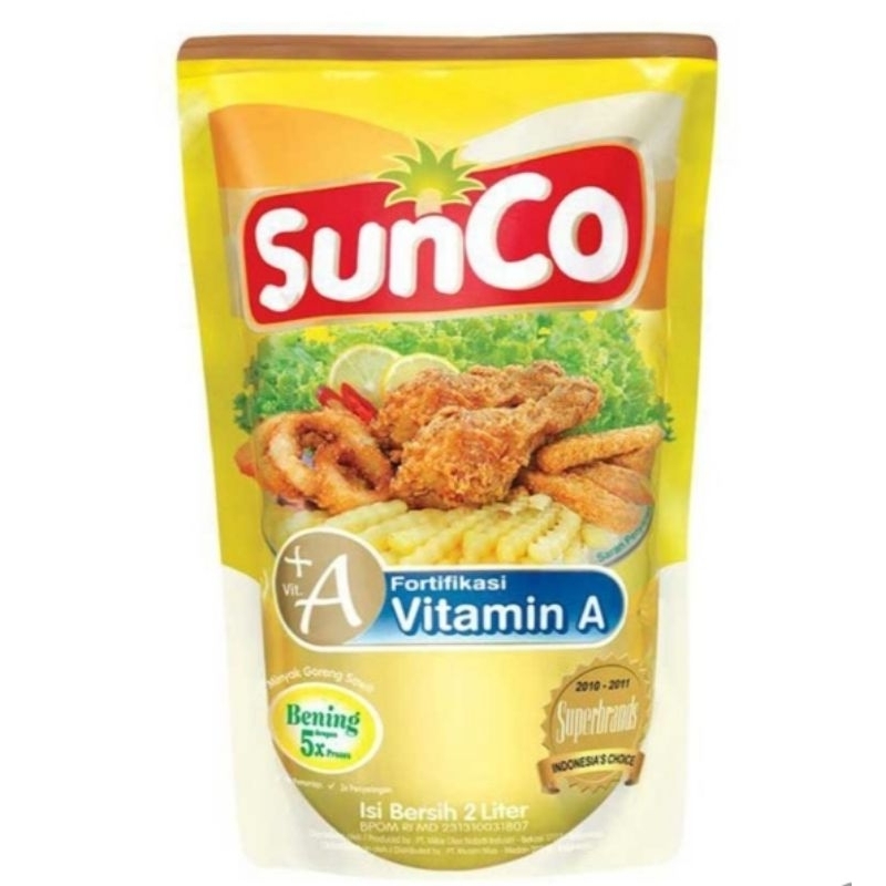 

SunCo Minyak Goreng 2 L