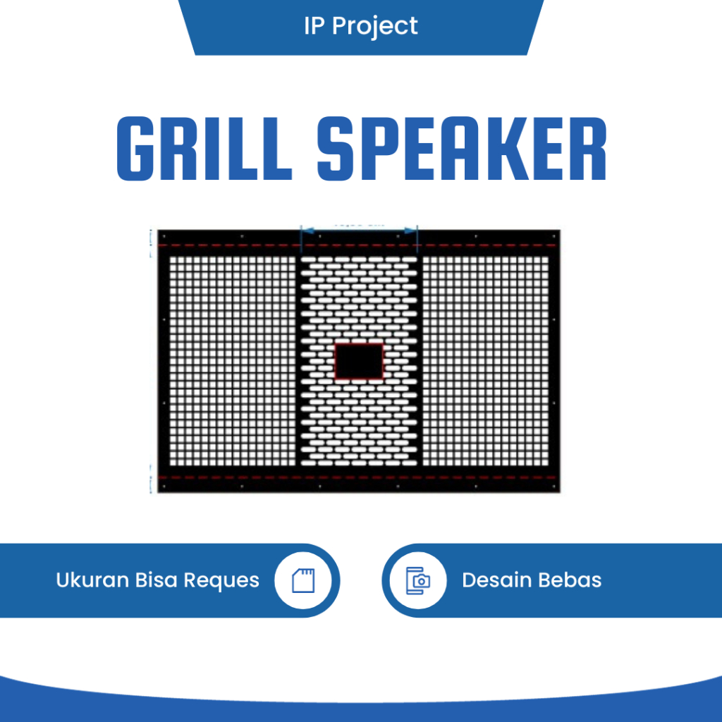 Grill Sound Line Array Grill Speaker Custom