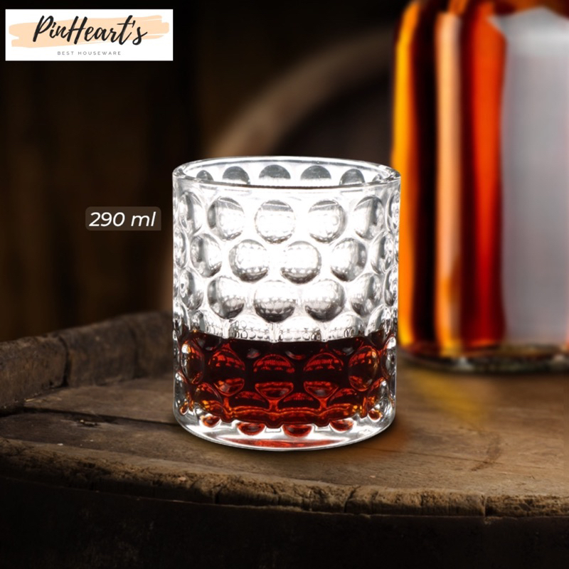 GELAS CANGKIR WHISKEY WINE GLASS CUP SLOKI 290ml - YJ0908 | GELAS SLOKI WINE