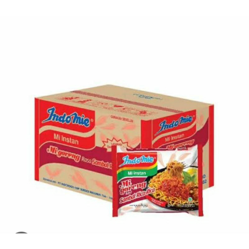 

indomie goreng rica rica.berat 85g.1dus isi 40pcs