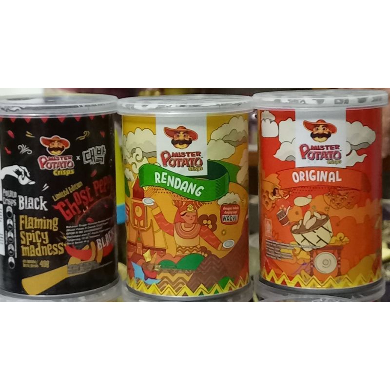 

[SR-Mart] MISTER POTATO crips 40 Gr