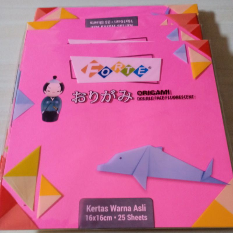 

10 PACK KERTAS ORIGAMI UK 16x16 CM