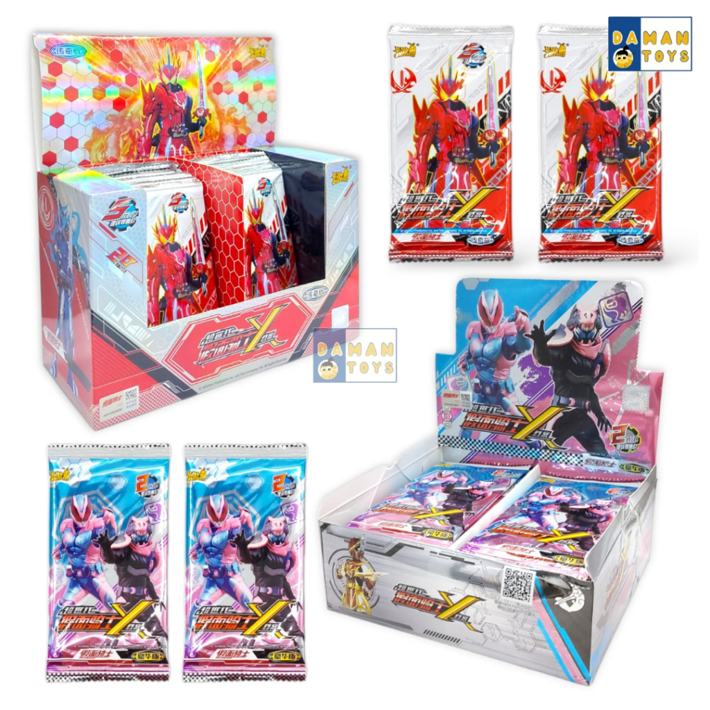 Kartu Kamen Rider 1 Box KAYOU Masked Rider TCG Trading Card Grosir
