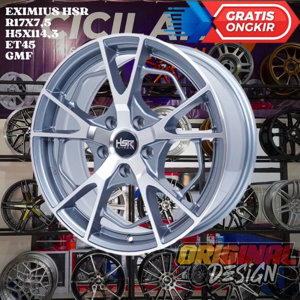 Velg Mobil NISSAN LIVINA , BRV , SCROSS , XL7 , HSR EXMIUS Ring 17 R17