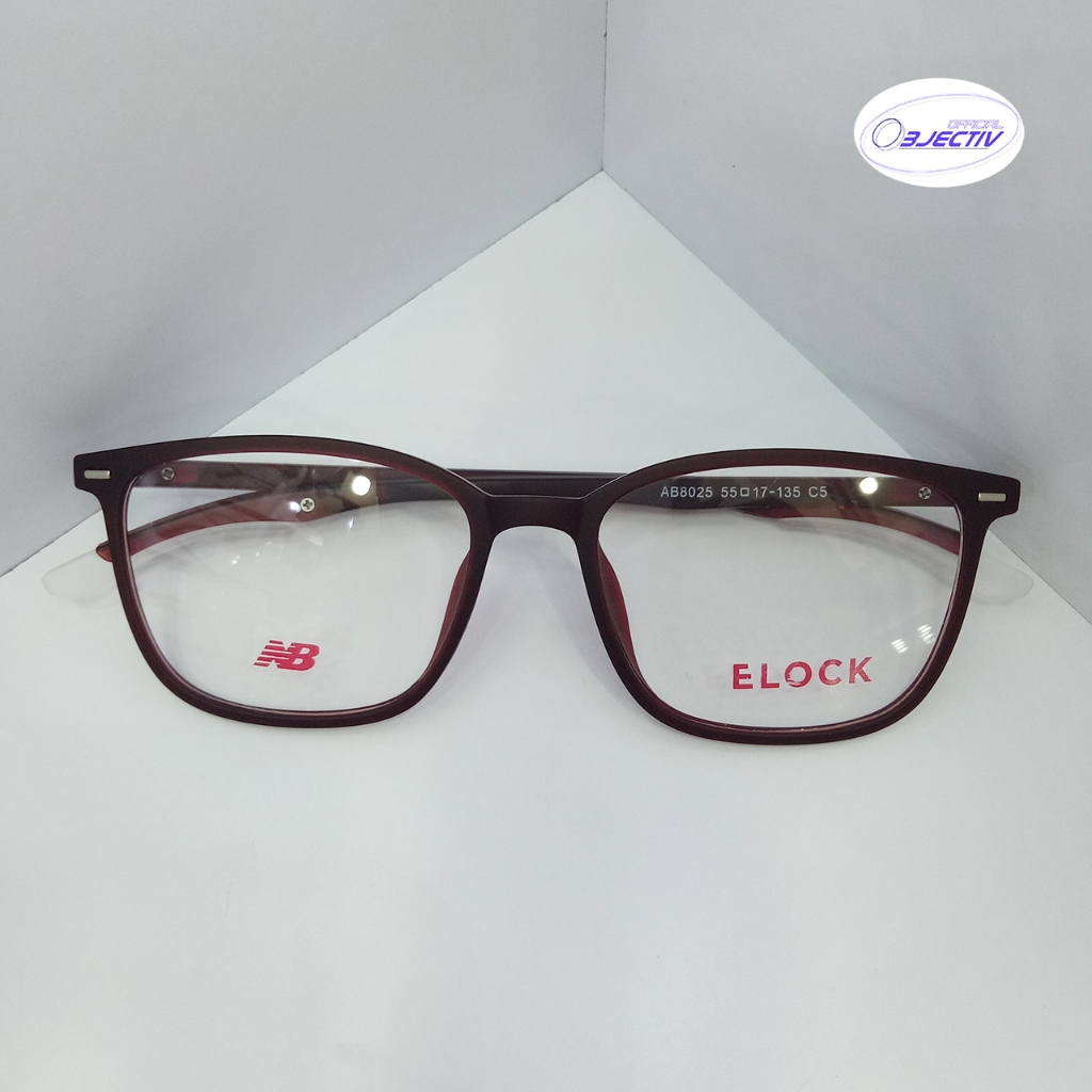 Kacamata Minus Frame AB8025 Lensa Standar / Tipis (-0.25 s/d -15.00) Tersedia Berbagai Jenis Lensa :