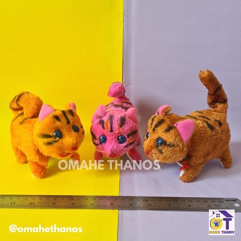 Mainan Kucing berjalan / Mainan Kucing Baterai