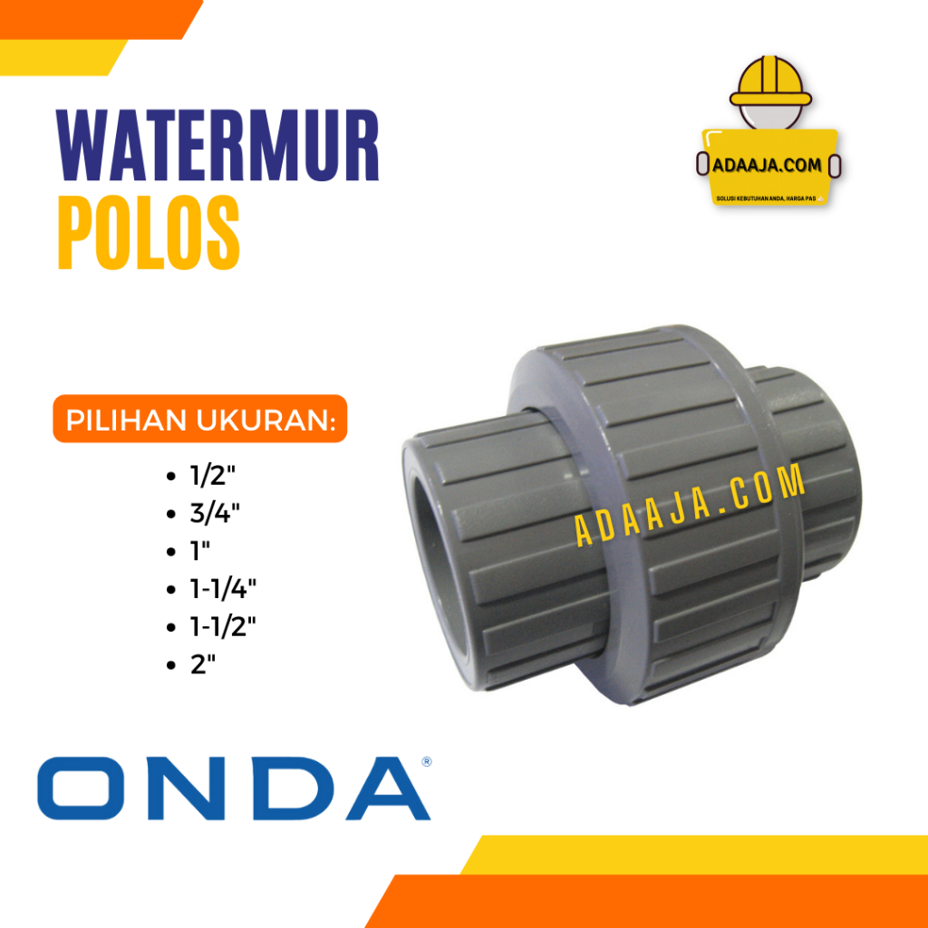 Watermur Water Moor Polos Onda 1/2"