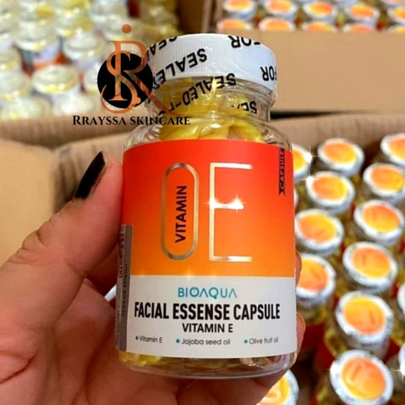 BIOAQUA FACIAL ESSENCE CAPSULE VITAMIN E | SERUM WAJAH VITAMIN E BIOAQUA