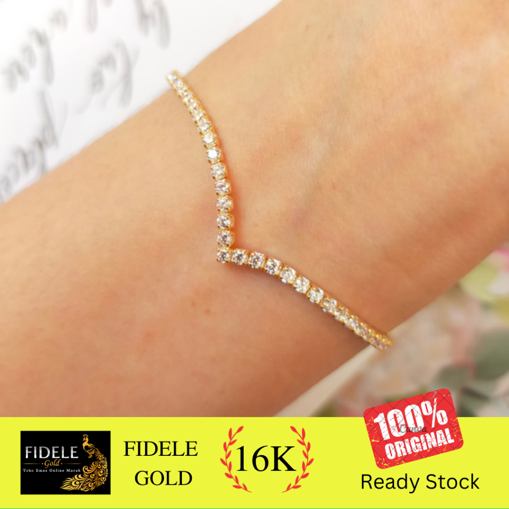 Gelang serut wanita aurel nagita emas tua asli 700 emas 16k gelang rantai