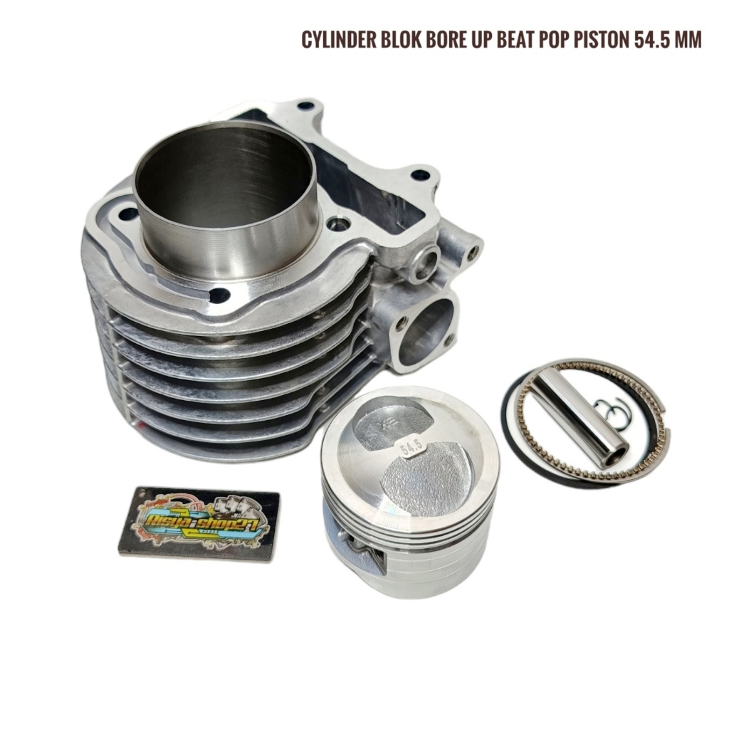 Cylinder Blok Bore Up Piston 54,5 mm Beat Pop Beat ESP Scoopy Esp K44 Vario 110 LED Beat Street 2015